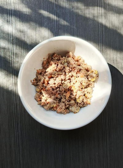 Vianda cocida suplementada Gato