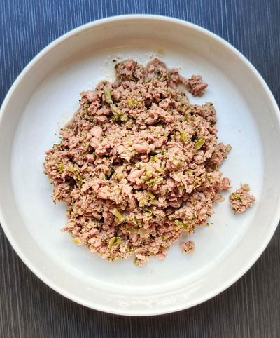 Vianda cocida suplementada Perro