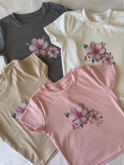 Baby Tee | Flores