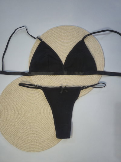 Bralette de algodón.