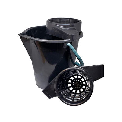 BALDE 9 L CON ESCURRIDOR- ECO Negro -