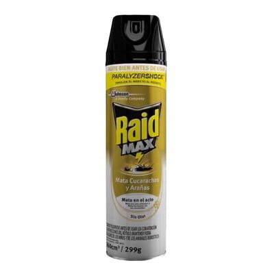 RAID MAX CUCARACHAS SIN OLOR