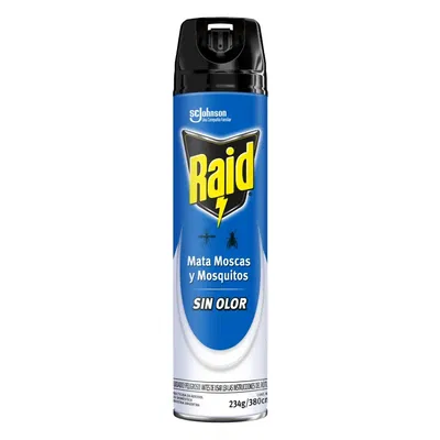 RAID MATA MOSCAS Y MOSQUITOS SIN OLOR