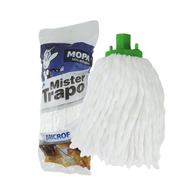 MOPA MISTER TRAPO BLANCA DE MICROFIBRA
