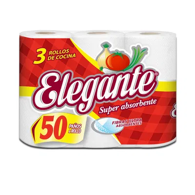 ROLLO DE COCINA ELEGANTE x 3