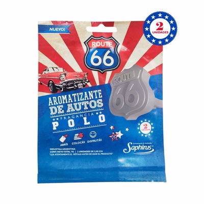 RUTTA 66 - AROMATIZANTE AUTO X2 UNID