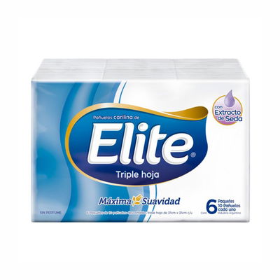 PAÑUELOS DESCARTABLE X6 - ELITE