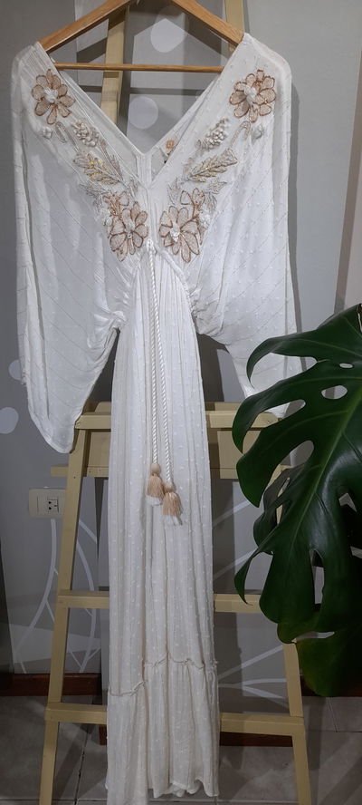 Vestido rustico india