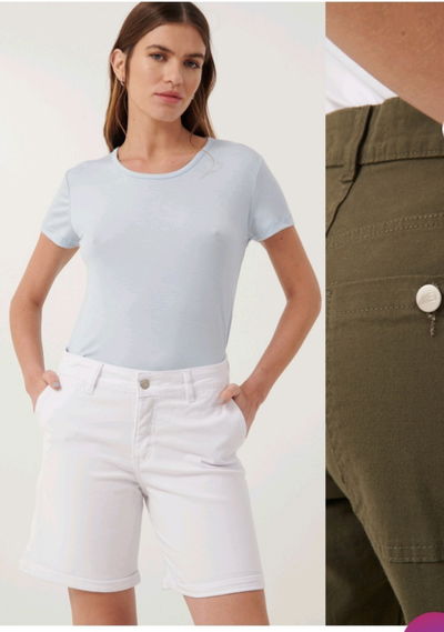 Short gabardina