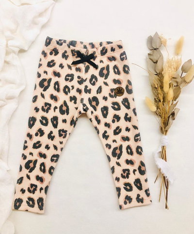 CALZA ANIMAL PRINT ROSA
