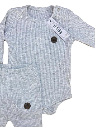 CONJUNTO GRIS MORLEY OSITOS