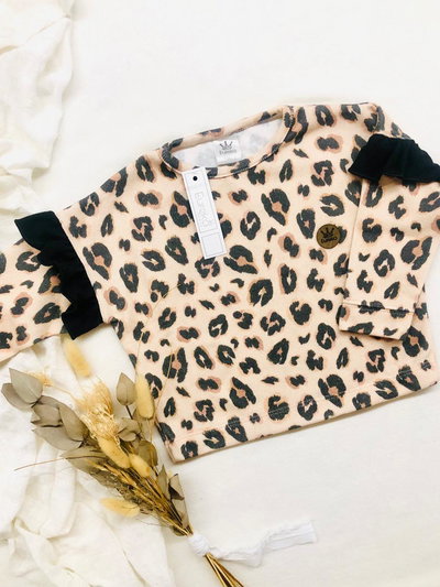 BUZO ANIMAL PRINT ROSA