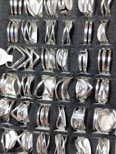 Anillo acero quirúrgico lazos 