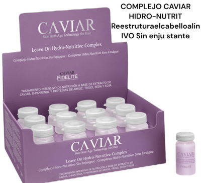 Ampolla reestructuración de caviar 