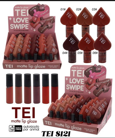 Labial matte tei