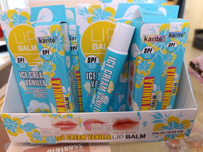 Bálsamo con protector solar factor 50 vainilla 
