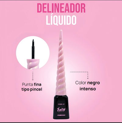 Delineador líquido pink 21 fairy