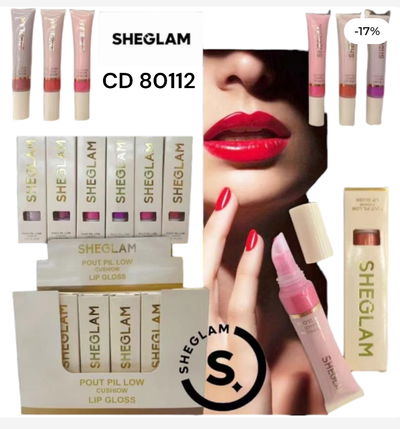 Labial lip gloss sheglam 