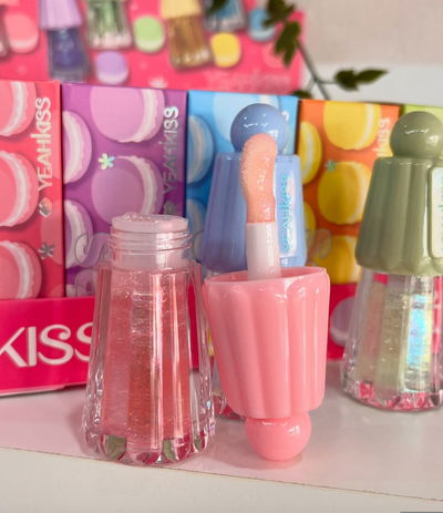 Brillo Labial lip gloss yeahkiss con gliter