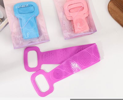 Esponja Cepillo Ducha Silicona Espalda Masaje Exfoliante NAEZ