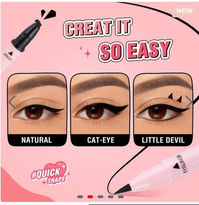 Delineador líquido con sello tei