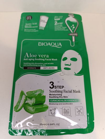 Mascarilla facial 3 pasos