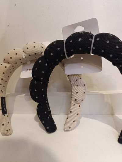 Vincha estampada skincare