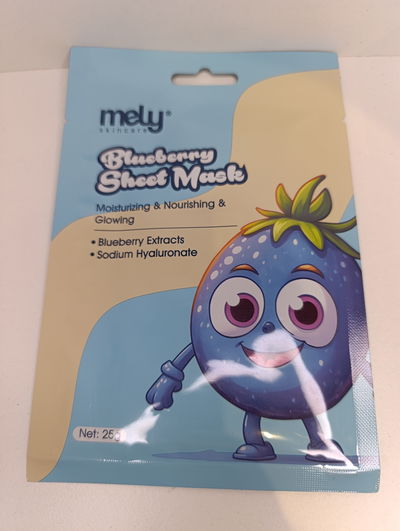 Mascarilla Mely blue berry