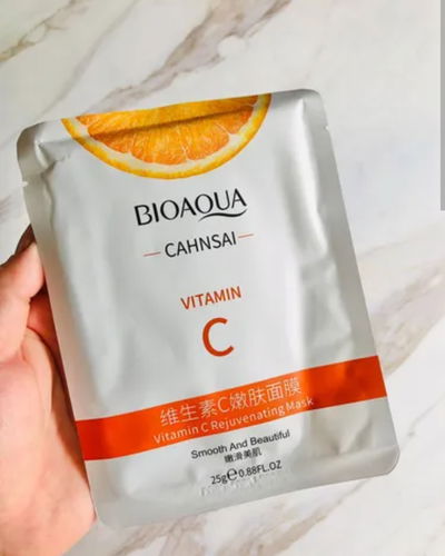 Mascarilla facial bioaqua vitamina c 