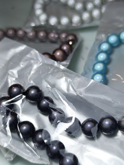 Pulsera perla irisdicente #2