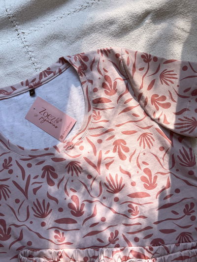 Remerón Waves Print Rosa