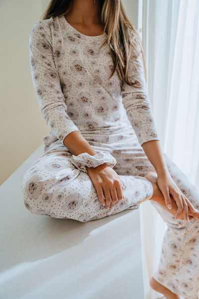 Pijama Petals Beige