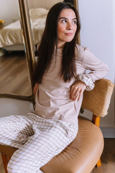 Pijama Moonlight Beige