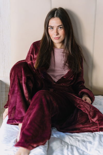 PREVENTA Pantalón Comfy Bordó