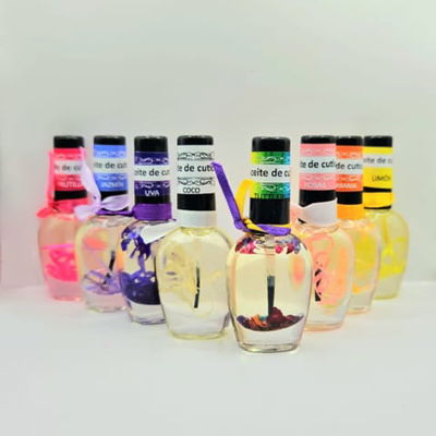 Aceite de cuticulas con aroma