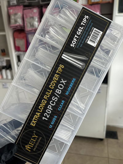 Tips Mely XL coffin x120 pcs