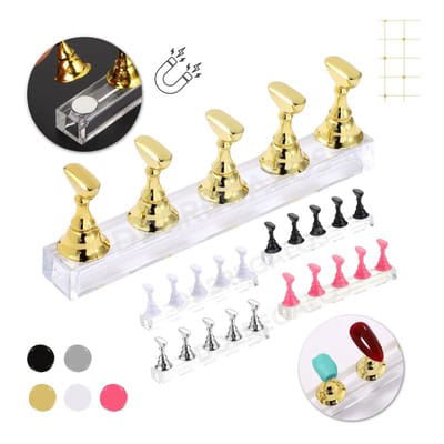 Exhibidor Posa Tips COLOR NEGRO