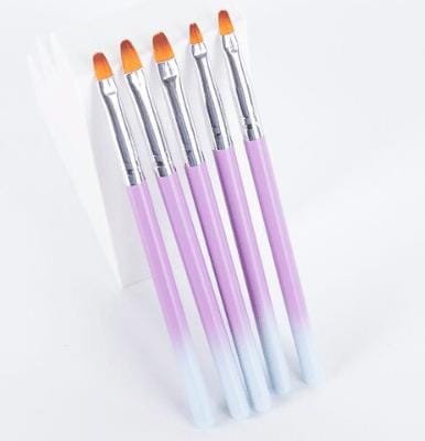 Pincel por unidad para gel/polygel