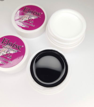 Gel paint Eloise x2 BLANCO Y NEGRO