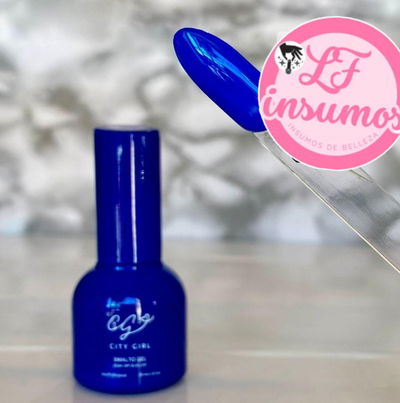 Esmalte city girls N°30 azul electrico