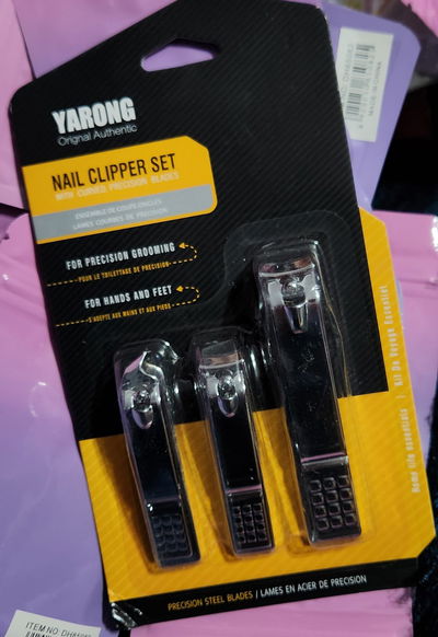 Kit x3 corta uñas