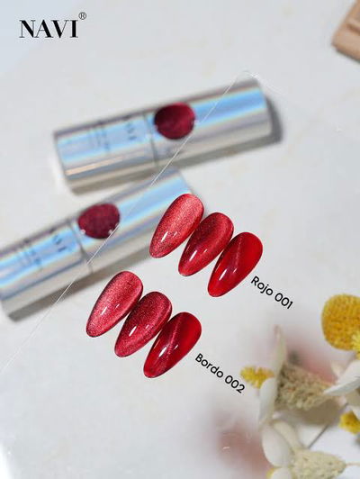 Ojo de gato navi Rojo 001