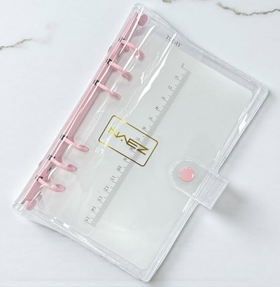 Carpeta muestrario con regla