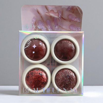 Pack x4 polvos rojos