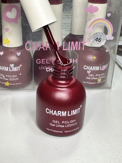 Esmalte charm limit bordo #46