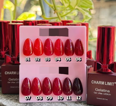 Serie Rojos Gelatina charm limit