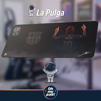 La Pulga – Mousepad XL Messi 90x40
