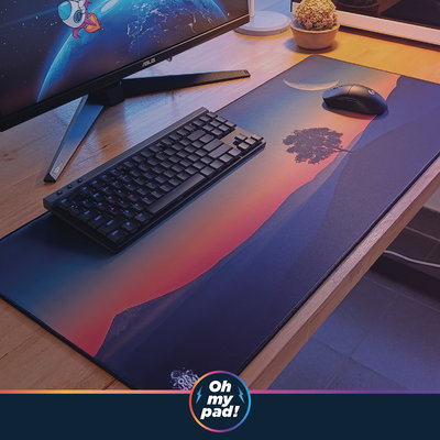 Alone - Mousepad XL 90x40