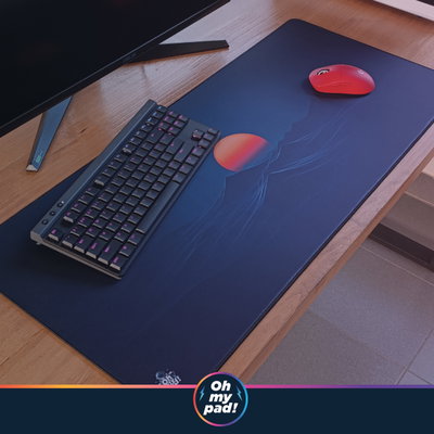 Digital Sunset - Mousepad XL 90x40