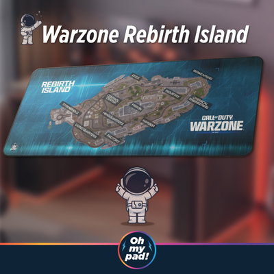 Warzone Rebirth - Mousepad XL 90x40